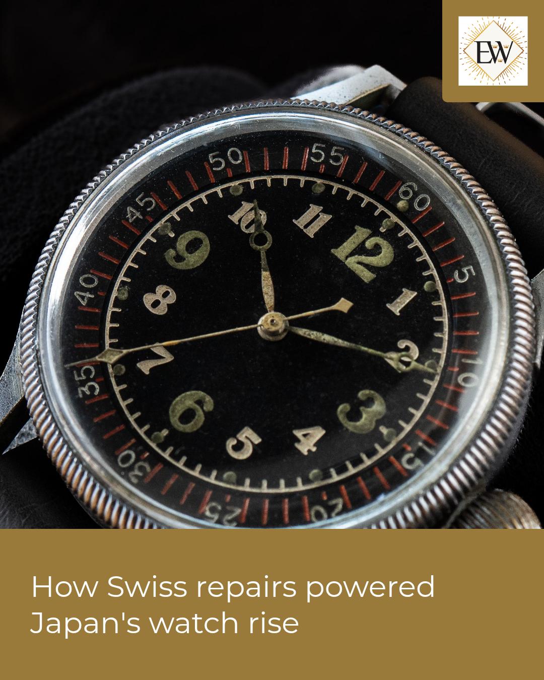 Little-known fact: after WWII, Japan’s watchmakers shipped damaged Seiko and Citizen movements to Swiss manufacturers for repair and study, which accelerated Japan’s rapid improvement in accuracy and manufacturing techniques during the 1950s—this hands-on reverse-engineering helped Japan leap from imitator to global leader in affordable, reliable watches within a generation.

At Experts Watches we showcase how that technical evolution shaped modern value-driven craftsmanship in the brands we stock.

Ready to shop? Check out the link in our bio!

#Watches #WatchHistory #JapaneseWatch #SwissRepair #AffordableWatches #Craftsmanship #TimepieceCulture