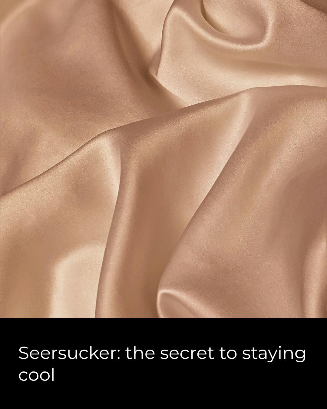 Surprising fact: seersucker fabric was popularized in the American South because its puckered weave reduces skin contact, improving airflow and preventing the fabric from clinging when you sweat—so it stays cooler and drier than a smooth cotton in humid heat. 🌬️☀️

At chromaticpress, our seersucker-inspired pieces use puckered weaves and airy cuts to keep you cooler and fresher all summer!

Ready to shop? Check out the link in our bio!

#Seersucker #BreathableFabric #SummerStyle #CoolSummerWear #StayDry #AiryCuts #ChromaticPress