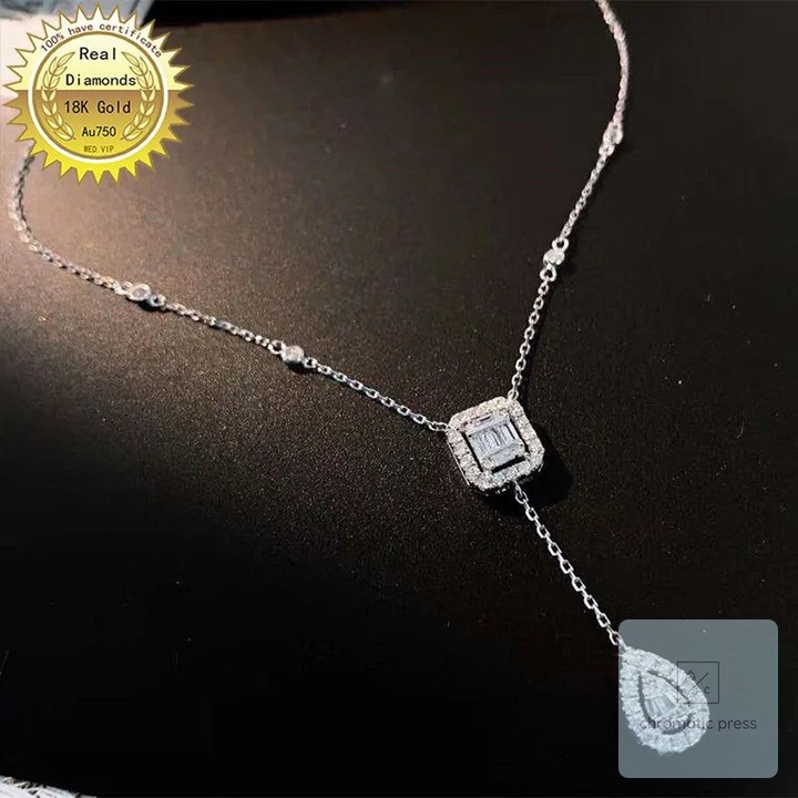 Did you know that the sparkle of a diamond can symbolize everlasting love? 💎✨

Our stunning 100% 18K Gold necklace is more than just jewelry; it’s a heartfelt promise. Perfect for engagements or those special moments, this piece combines exquisite craftsmanship and timeless elegance.

Crafted with brilliant white diamonds and customizable options, it speaks volumes without saying a word.

Own this masterpiece now at only $568.35! 

Shop here: https://chromatic-press.myshopify.com/discount/LRCJE48?redirect=/products/100-18k-white-gold

#LoveStory #EngagementJewelry #FineJewelry #GiftOfElegance #Diamonds