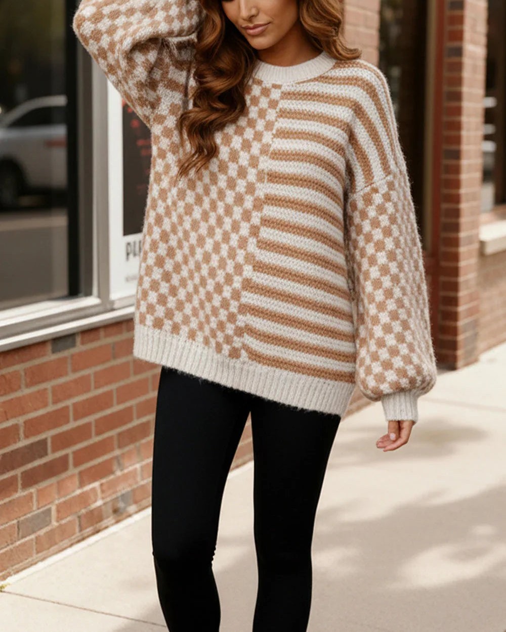 Chilly days just got a major upgrade! ❄️

Meet your new go-to for warmth and style: the Cozy Crossroads Sweater. With its playful checkered and striped patterns in soft taupe, you’ll radiate charm whether you’re at home or out on the town. 

Comfort never looked this good! 

https://daverrifashions.com/products/cozy-crossroads-taupe-sweater

#CozyChic #SweaterWeather #FashionFinds #StaySnug #NewArrivals