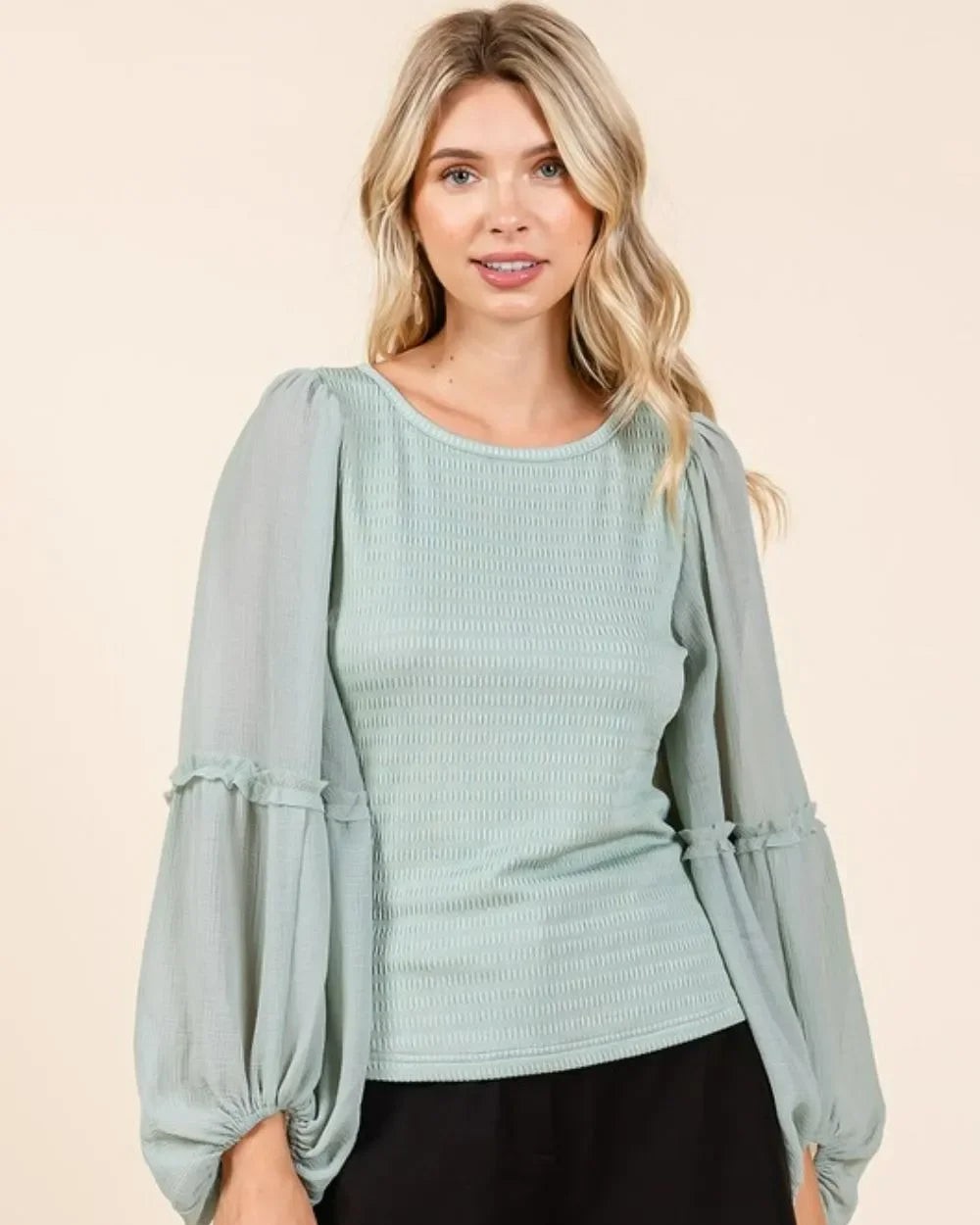 Who knew comfort could look this chic? 

The Mittoshop Mixed Media Textured Knit Chiffon Long Sleeve Top is your new go-to for effortless style. Cozy knit meets elegant chiffon, making it perfect for any occasion. Transition from day to night with ease and turn heads wherever you go! 

https://daverrifashions.com/products/mittoshop-mixed-media-textured-knit-chiffon-long-sleeve-top-1 

#FallFashion #ChicStyle #KnitTop #Mittoshop #TrendyOutfit