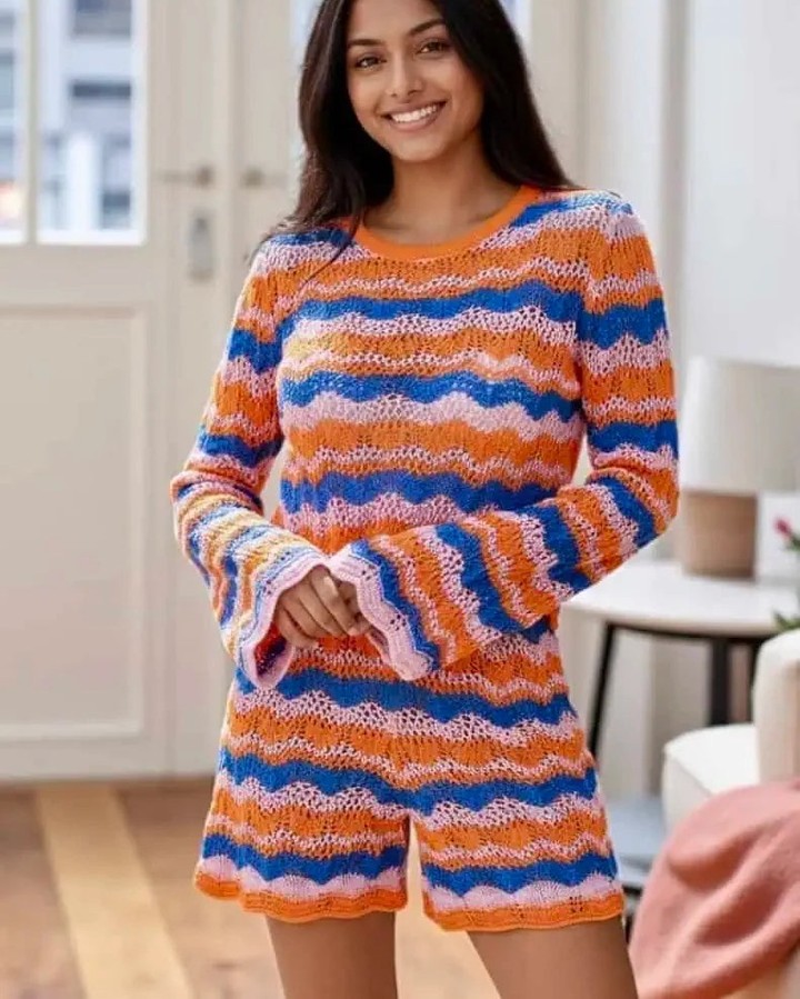 Cozy never looked so chic! 

This Striped Sweater and Knit Shorts Set is your go-to for those laid-back days when you still want to look fabulous. With its soft fabric and stylish design, you’ll feel comfy while turning heads. 

Grab yours today! 
https://daverrifashions.com/products/striped-sweater-and-knit-shorts-set 

#FallLoungewear #OutfitSet #CasualStyle #FashionFinds #CozyVibes