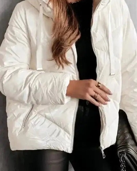 Who says you can't have warmth and style? ❄️

The ArcticShield White Quilted Puffer Jacket is here to change the game. 
Stay cozy during chilly days while looking effortlessly chic. 
Its elegant design and durable material make it the perfect winter essential. 

Grab yours today! 
 

#WinterFashion #PufferJacket #StayWarmInStyle #FashionForward #CozyVibes