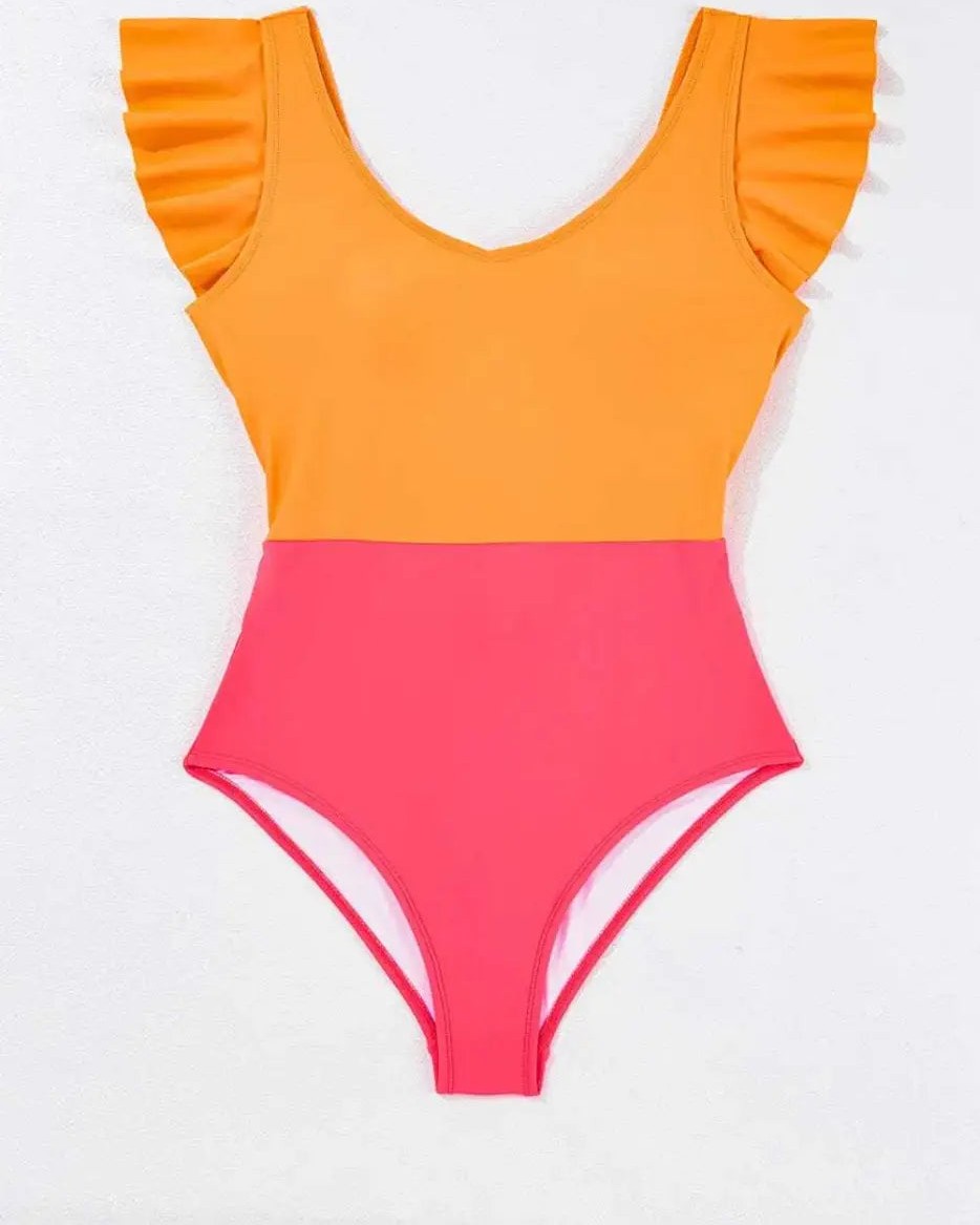 Summer just got hotter! ☀️

Dive into bold vibes with our vibrant Orange Color Block Backless Ruffled One-Piece Swimsuit! 

This stunner isn’t just about looks — the high stretch fabric gives you all-day comfort. The dramatic open back and playful ruffles are perfect for turning heads poolside or at the beach.

Available in sizes S–2XL, it's your new go-to for sun-soaked adventures. 

Grab yours now for only £22.49 and make a splash this season! 

👉 

#SwimInStyle #SummerVibes #Fashionfitz #OnePieceSwimsuit #BoldAndBright