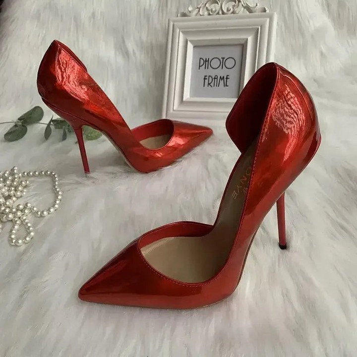 Make every entrance unforgettable with our Cherry Red 12cm Stiletto Pumps! 

These stunning heels not only elevate your height but also your confidence. The sharp pointed toe and bold cherry red hue ensure all eyes are on you, no matter the occasion. 

Available in a wide size range for every woman ready to make a statement. 

 

#StilettoPumps #CherryRedHeels #FashionStatement #ElevateYourStyle #WomensFootwear