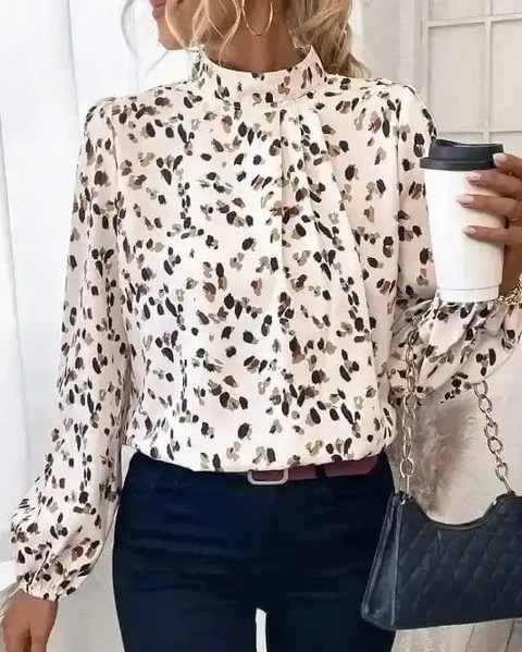 73% of fashion experts agree that statement sleeves transform any outfit instantly.

This leopard print blouse does exactly that with its dramatic puff sleeves, elegant mock neck, and pleated detailing. Three design elements working together to give you a piece that commands attention.

Perfect for elevating your everyday look or standing out at any occasion. Only for £22.49 — that's 10% off.

Shop now: 

#LeopardPrintBlouse #PuffSleeveTop #StatementBlouse #WomensFashionUK #AutomnStyle