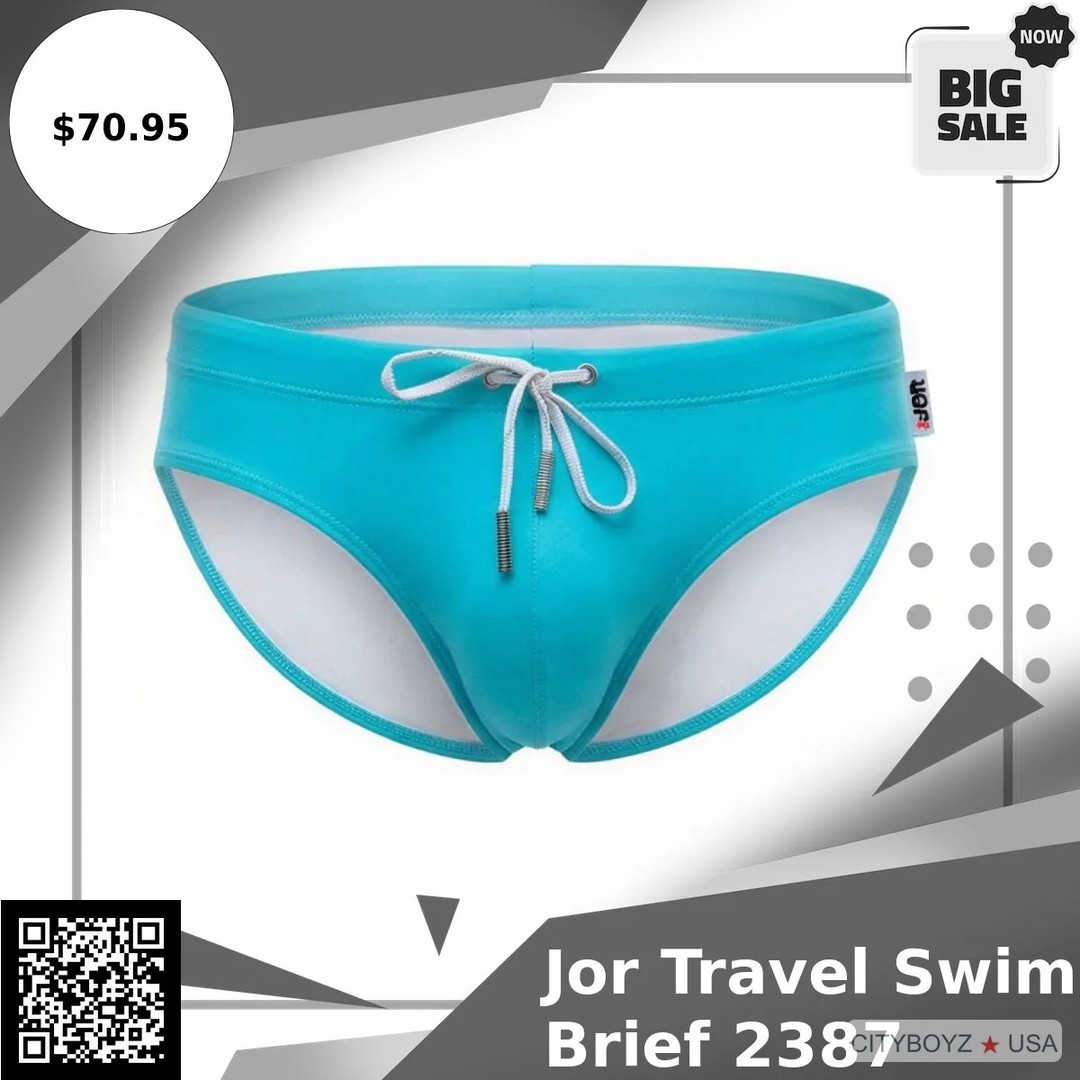 Dare to go bold this summer? ☀️

The Jor Travel Swim Brief 2387 is your perfect companion for sun-soaked days. 

These neon bikini briefs hug your body like a second skin, empowering you to strut your confidence, whether poolside or on the beach. 

With a sporty front drawstring and contoured support, you’ll feel as good as you look.

Available now for $70.95.

Make a splash in style! 🌊 

#SwimWear #SummerVibes #NeonStyle #CityBoyz #FashionForward