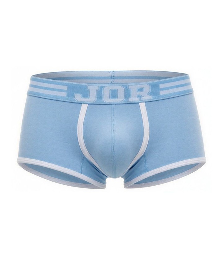 Did you know the right underwear can boost your confidence? 

Meet the Jor College Trunks 2320—your go-to for feeling fresh and sporty every day. 

With a contoured front pouch for support and a sleek trunk cut, these boxer briefs are designed to flatter every body. The soft pastel colors mixed with white contrast trim scream modern style, making them perfect for any outfit. 

Grab yours for $42.95 today and experience the perfect blend of comfort and style! 

#Jor #MensFashion #ComfortFirst #UnderwearGoals #StyleUpgrade