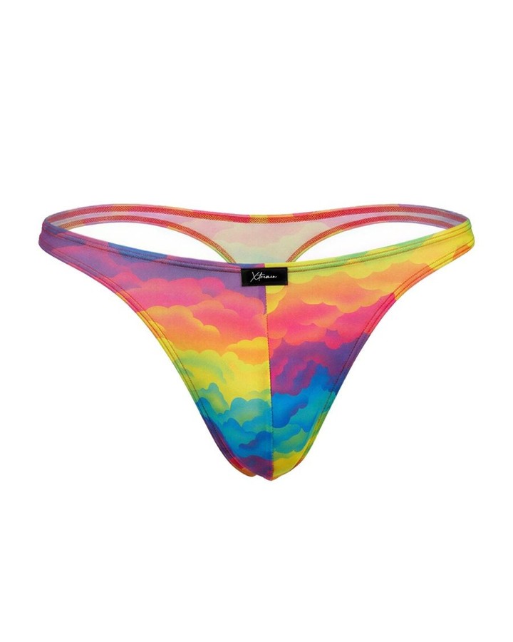 Who says comfort can't be daring? 

The Xtremen Rainbow Printed Microfiber Thong 91284 combines bold style with all-day comfort. Its unique abstract pattern and low-rise fit are designed to celebrate your individuality while feeling like a second skin. 

Ready to make a statement? 

 

#Xtremen #MensFashion #Comfort #BoldStyle #FashionEssentials