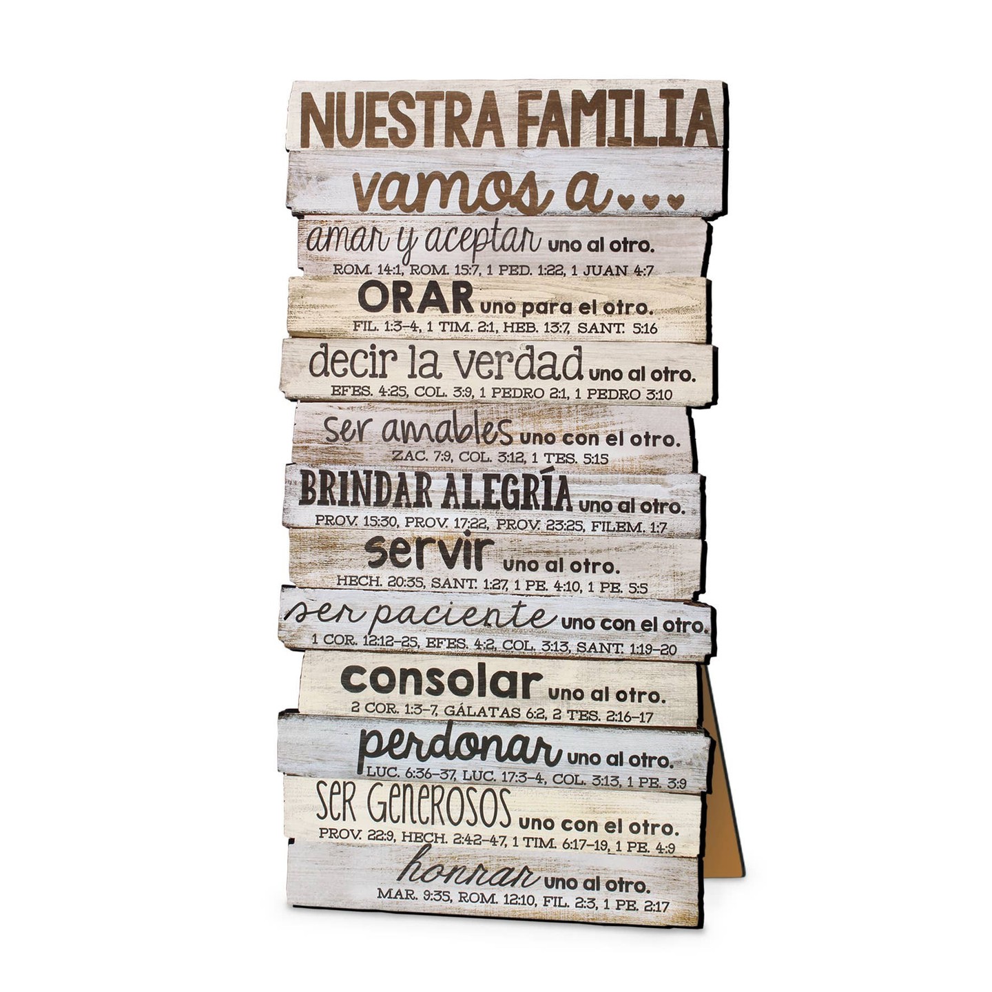 Did you know that your home decor can inspire love and unity? 

Our LCP Nuestra Familia Desktop Stacked Wood piece is more than just a stylish addition; it’s a daily reminder of the strength and power of family. 

Plus, with every purchase, you’re supporting orphans in Ghana. 

Make a difference today! 

https://ssdlr.shop/l/2291a584 

#ChristianHomeDecor #HomeDecor #FamilyFirst #SupportACause #InspireLove