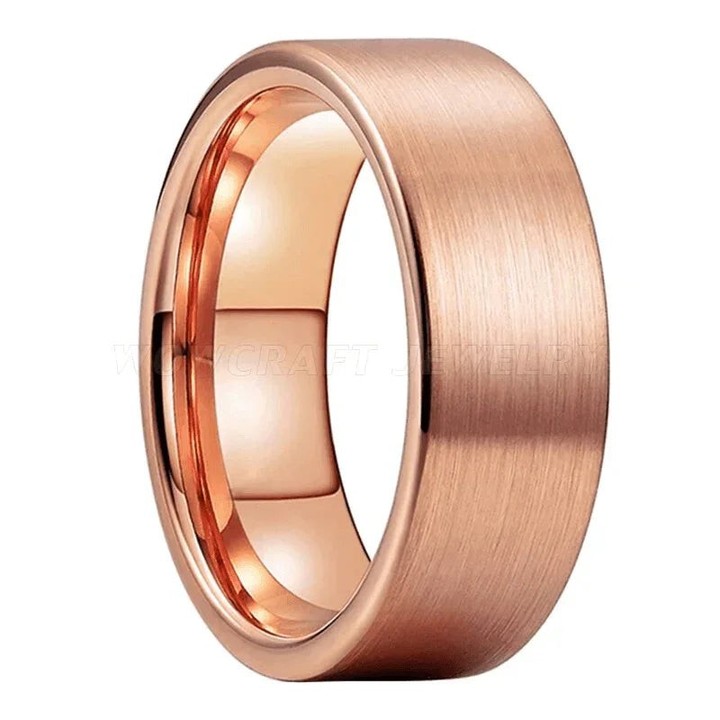 Tungsten Rings for Men Wedding Bands for Him Womens Wedding Bands for Her 6mm Rose Gold Matte Brushed Pipe Cut

This men's ring will not fade, tarnish or leave your skin green. It is waterproof, comfort fit and made out of the best high quality materials in the United States to assure satisfaction. #rings #jewelry #mensring #giftideas
