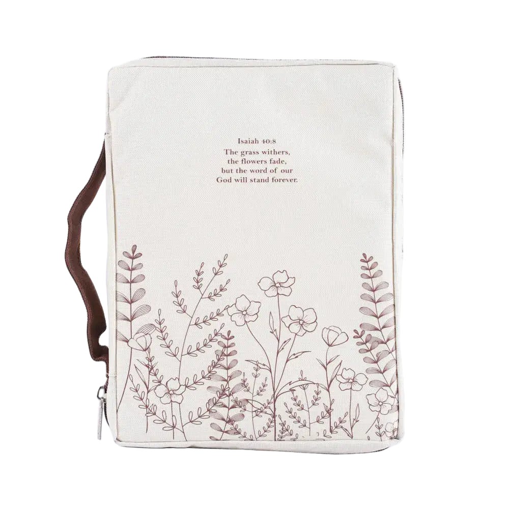 Did you know your Bible deserves a stylish shield? 

Our Canvas Bible Cover not only protects your cherished book but also adds a touch of elegance to your spiritual journey. Crafted from durable, water-resistant canvas, it keeps your Bible safe and organized, no matter where life takes you. 

Grab yours today! 
https://ssdlr.shop/l/14224035 

#BibleCovers #Wildflowers #FaithJourney #ElPasoTexas #StyleAndFunction