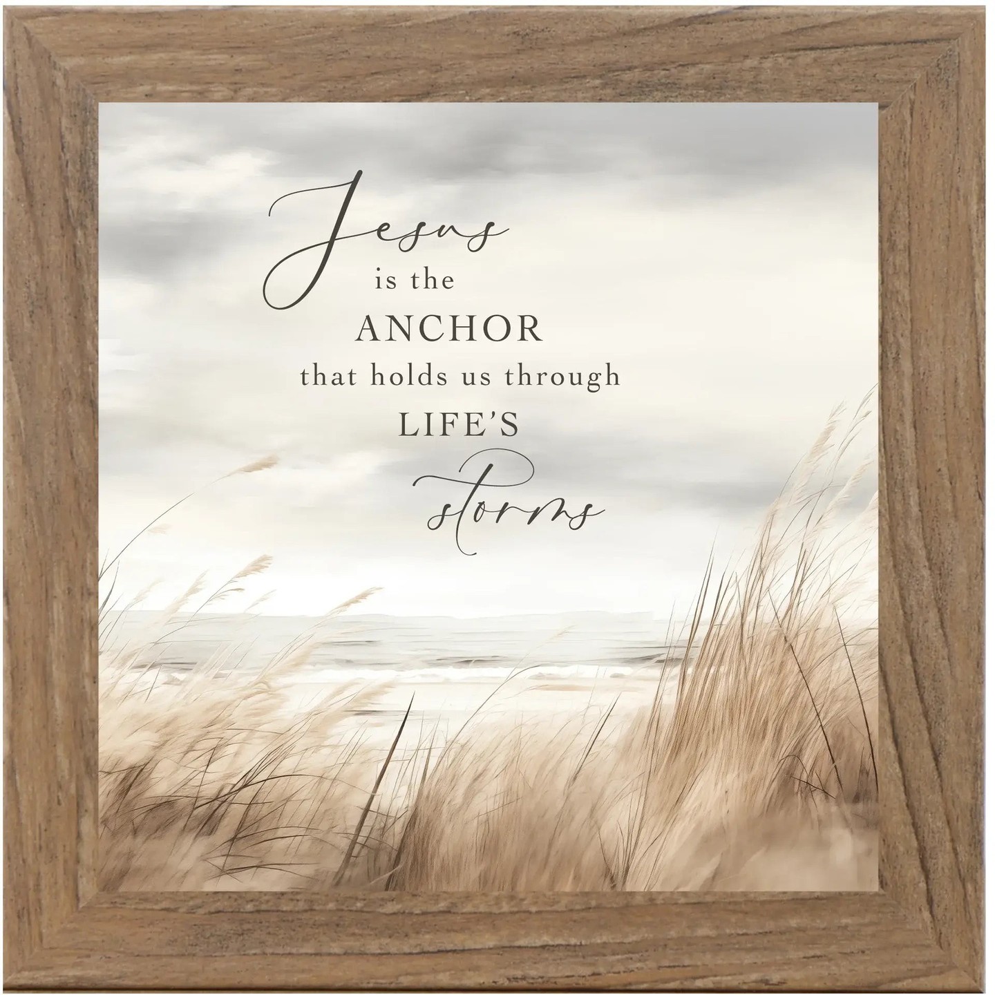 Transform your space with a message that resonates! 

Our "Jesus Is The Anchor" Lake Beach Art Sign adds a touch of inspiration to any room. With a textured coating that mimics canvas, it's not just beautiful—it's durable and moisture-proof. 

Ready to hang and made in the USA. 

https://ssdlr.shop/l/6dfe555f 

#ArtAndFrames #ReligiousArt #HomeDecor #InspirationalQuotes #MadeInUSA