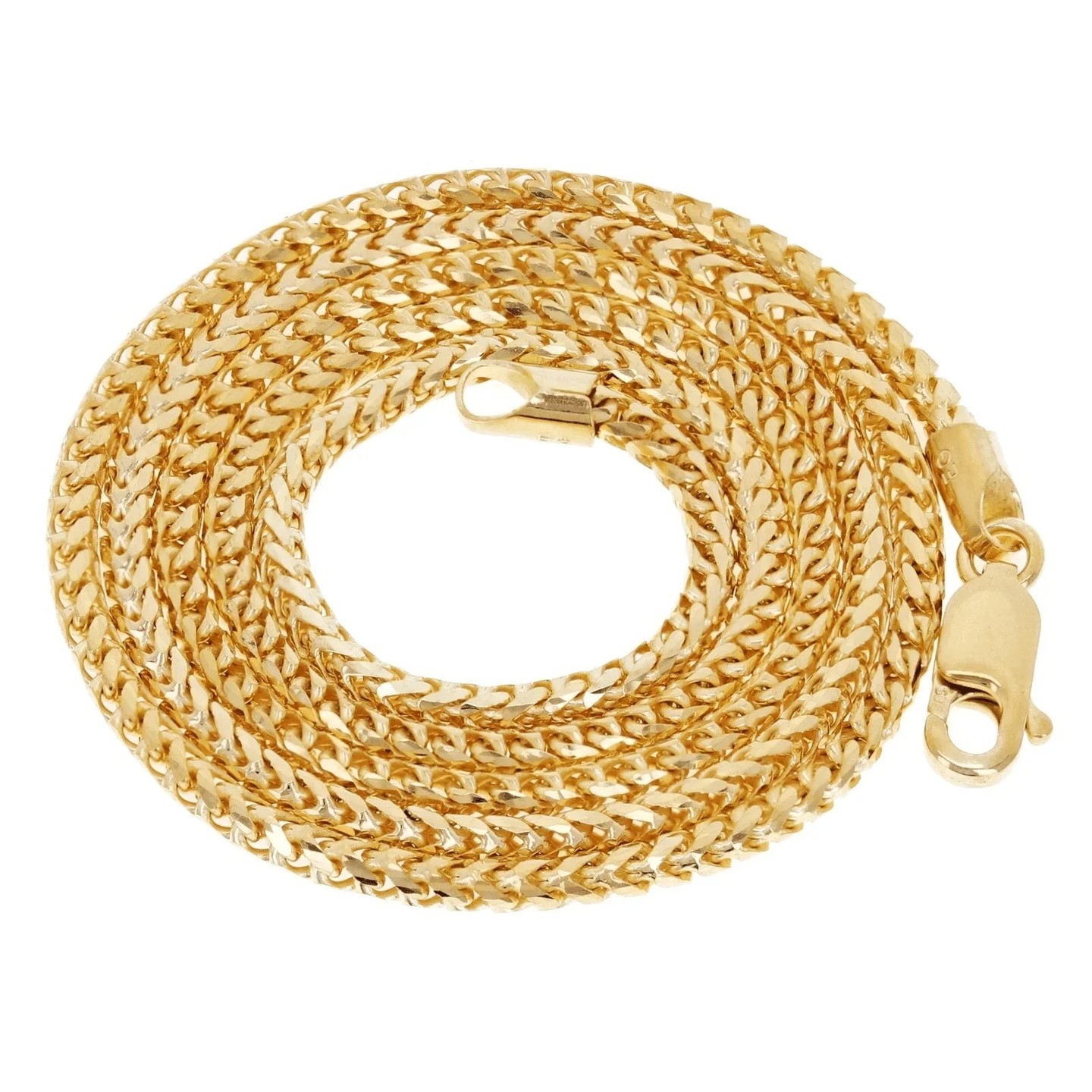 Why settle for ordinary when you can shine in 14k yellow gold? 

Our Italian Diamond Cut Franco Chain Necklace is the perfect blend of elegance and durability. At 18 inches and 2mm thick, it’s designed to elevate any outfit while providing lasting quality. 

https://ssdlr.shop/l/8d995a97

#LuxuryJewelry #GoldNecklace #FrancoChain #JewelryDesign #ErikRayo