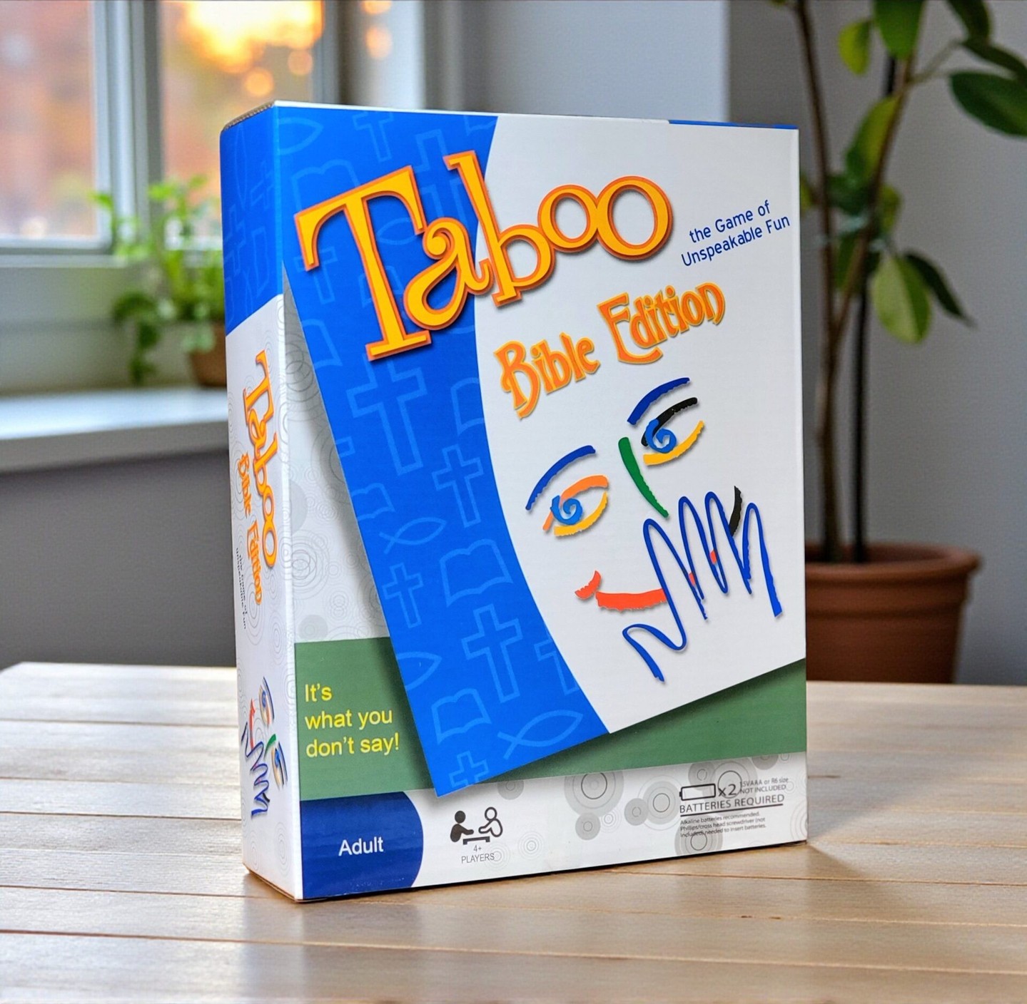 Think you know the Bible? Think again! 

In the Taboo® Bible Edition Game, common clues become a challenge. Can you get your team to guess MOSES without using the words PRINCE, EGYPT, or COMMANDMENT? It's a race against the clock and a test of creativity! 

Grab your friends and see who can think outside the box. 

https://ssdlr.shop/l/69524878 

#BibleGames #TabooGame #ChristianFun #GameNight #FamilyGames