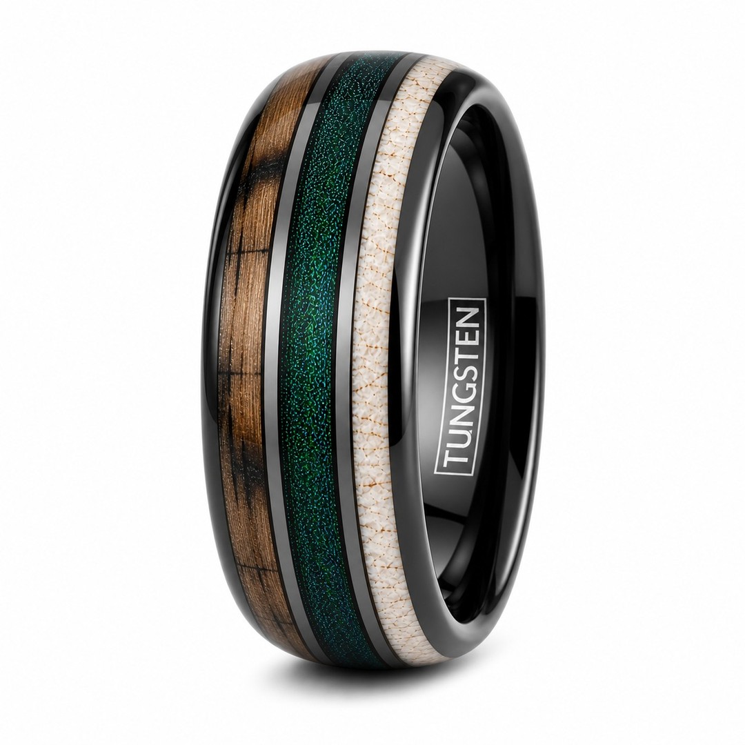 Black Tungsten Carbide Ring Green Sand Whiskey Barrel Wood Deer Antler Band 8mm

This necklace will not fade, tarnish or leave your skin green. It is waterproof, comfort fit and made out of the best high quality materials in the United States to assure satisfaction. #necklaces #necklace #necklacelover #womensfashion #womenfashion #mensfashion #menfashion #jewelryaddict #jewelrydesign #jewelrygram #jewelrylover

https://ssdlr.shop/l/2ef15478