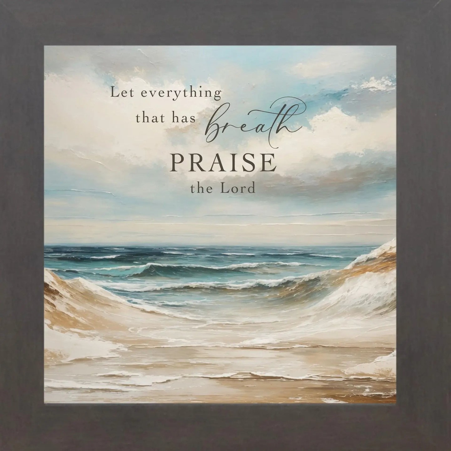 Transform your space with art that inspires! 

Our "Let Everything That Has Breath Praise The Lord" print brings a touch of faith and beauty to any room. Made to look like wood, it’s durable, moisture-proof, and UV protected. Plus, it comes framed and ready to hang! 

https://ssdlr.shop/l/6b18a47e 

#ChristianArt #HomeDecor #ArtAndFrames #FaithBasedDecor #MadeInUSA