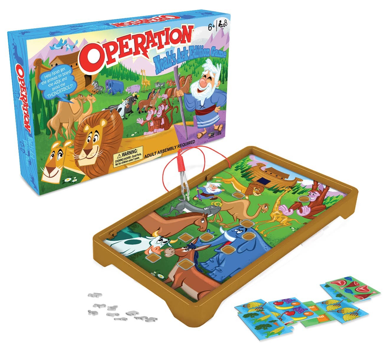 Did you know playtime can teach kids valuable lessons? 

With the Operation® Noah's Ark Edition Game, your little ones will not only have a blast but also learn about teamwork and compassion. 

Help Noah rescue the animals before the flood and collect food supplies along the way! Perfect for ages 6 and up, it's fun for 1 or more players. 

https://ssdlr.shop/l/29b91348 

#ChildrensGames #ChristianGames #FamilyFun #NoahsArk #BoardGames