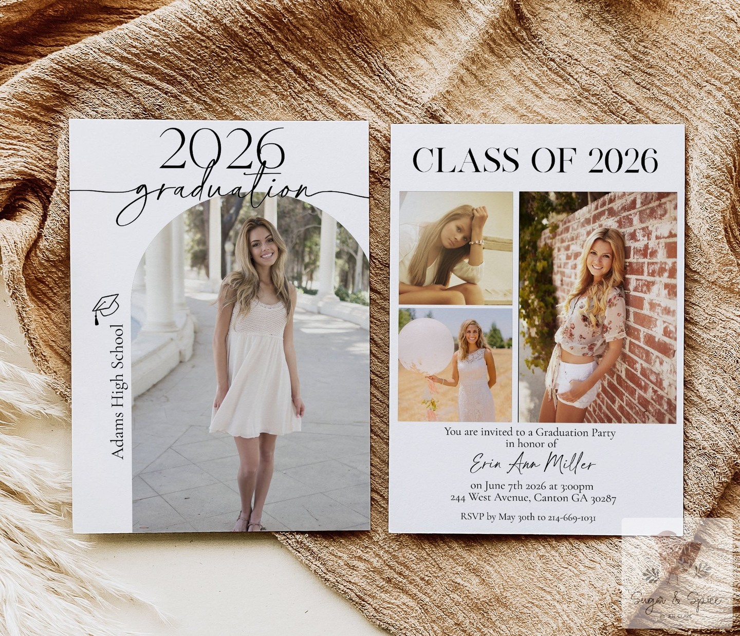 🎓 Did you know that a personalized invitation can make your grad feel extra special? 

Celebrate your graduate’s big milestone with our editable graduation invitation template! 🎉 

Easily customize it online with Corjl.com—no software needed. Create a stunning invite for your Class of 2025 grad party in just minutes! 

https://ssdlr.shop/l/cf098bc1 

#GraduationInvitations #ClassOf2025 #CelebrateSuccess #PersonalizedInvites #GradParty