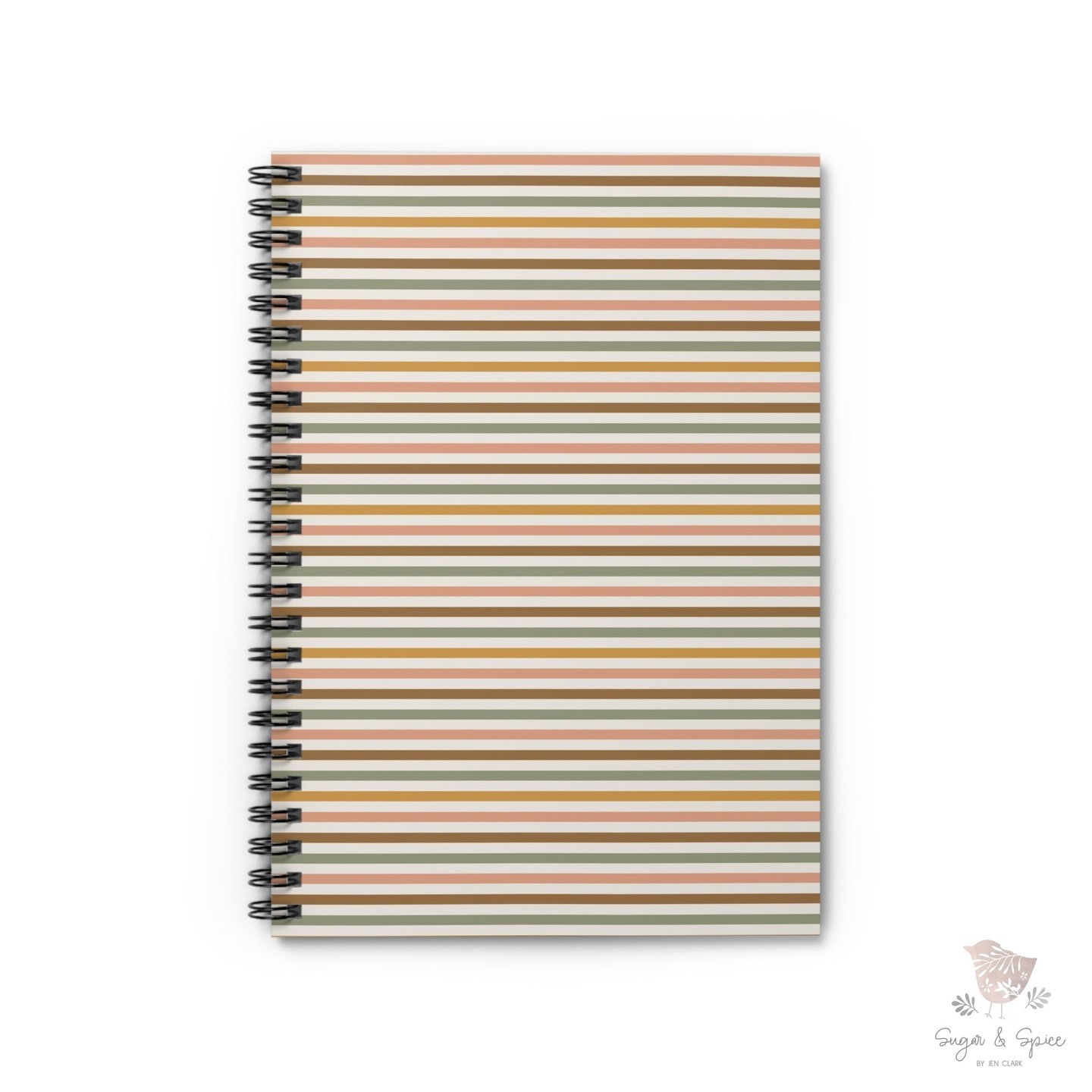 Ever feel like your thoughts are all over the place? 

Meet your new creative companion! 
This Striped Spiral Notebook in soothing earth tones is more than just a pretty cover. 

It encourages you to sit down and jot down ideas, gratitude lists, or weekend plans in a calming, organized way. 

With smooth, lined pages that resist bleed-through and a handy pocket for keeping loose notes safe, you’ll wonder how you ever got by without it. 

Available now for $15.00! 
Grab yours today at: https://ssdlr.shop/l/04c936b5

#WritingCommunity #NotebookLovers #PaperGoods #MindfulJournaling #RetroVibes