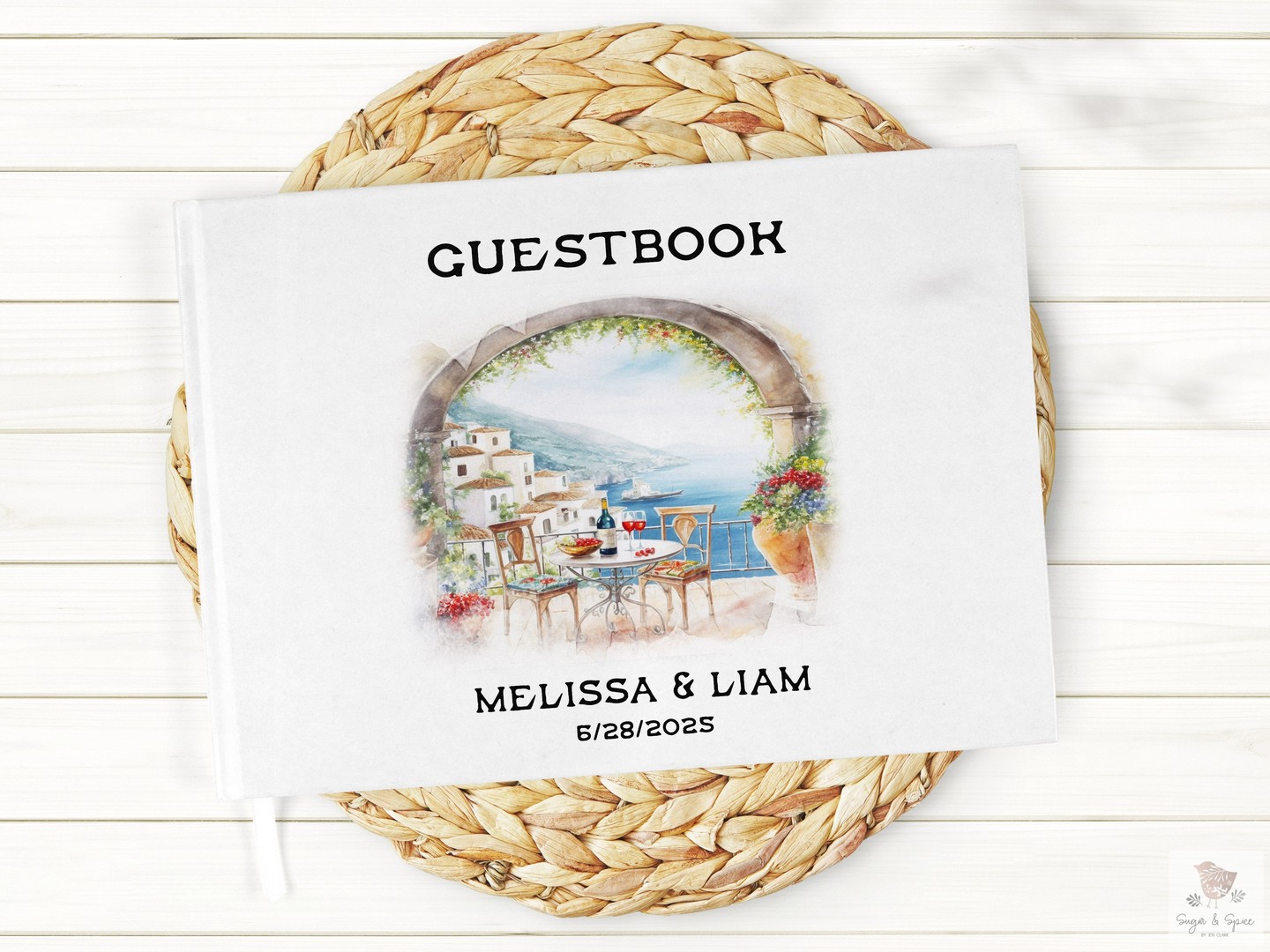 Ever thought about how a guest book can tell the story of your special moments? 💬

With our Watercolor Mediterranean Guest Book, you’re not just documenting visits; you’re curating memories in a stunning way. 

Its lovely hand-painted design captures the charm of the Mediterranean, making every message feel like a piece of art. ✨ 

Perfect for weddings, showers, or any gathering, it adds elegance while inviting words of love and joy. 

Available now for $65.00. 

Capture your moments beautifully! 

https://ssdlr.shop/l/e10c4f6e

#GuestBook #MemoryKeeper #ElegantEvents #MediterraneanStyle #HomeDecor