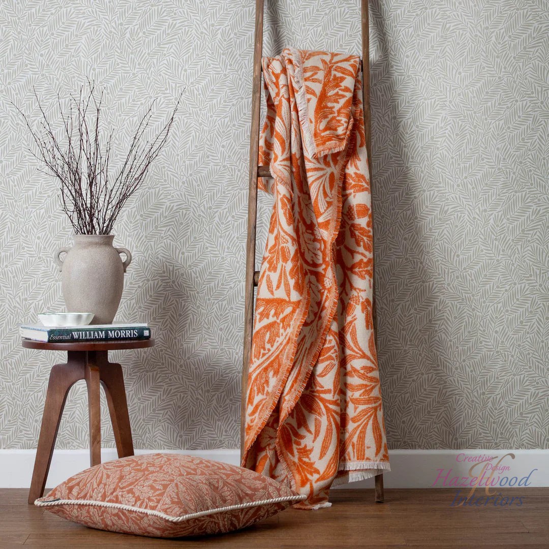 Did you know that a simple throw can transform your entire space? 

Meet the ACORN TONAL JACQUARD THROW from Morris & Co. 

Inspired by the historic 1879 William Morris Acorn print, this throw is not just a piece of fabric— 
it’s a story wrapped in luxurious warmth. 

Crafted from a refined cotton blend, its plush faux mohair texture feels like a gentle hug. 

Perfect for cozy nights or as a stunning statement piece, it brings a touch of classic elegance to any room. 

Now at €55,00! 

👉 https://ssdlr.shop/l/142c2934 

#HomeDecor #MorrisAndCo #LuxuryLiving #CozyVibes #InteriorInspiration