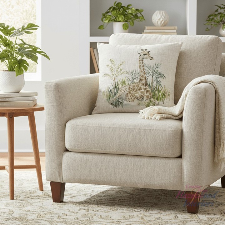 Why blend in when you can stand out? 🌍✨ 

Transform your living space with our KENYA GIRAFFE CUSHION by Evans Lichfield! 

This stunning piece features a hand-painted watercolour design, bringing a touch of the wild right into your home. 

Its versatile neutral tones and soft linen-blend fabric make it the perfect accent for any interior style. 

Plus, it’s a cozy addition that sparks conversations—who wouldn’t want a giraffe lounging on their couch? 

Now at €14,95! 

Shop here: https://ssdlr.shop/l/2c297fdc 

#HomeDecor #WildAtHome #CushionStyle #InteriorDesign #CozyVibes