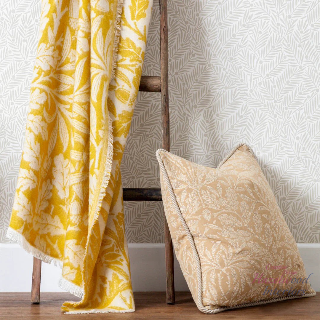 Who says cozy can't be chic? 🛋️✨ 

The ACORN TONAL JACQUARD THROW by Morris & Co is here to redefine your lounging experience. 

Inspired by the timeless 1879 William Morris Acorn print, this throw isn’t just for warmth—it's a piece of history. 

Wrap yourself in its plush faux mohair texture and let the elegance of a classic English hedgerow transform your space. 

Now at €55,00, it’s the perfect finishing touch to any room. 

Snag yours today! 

https://ssdlr.shop/l/4529b5a4 

#HomeDecor #MorrisAndCo #CozyVibes #InteriorInspo #LuxuryLiving