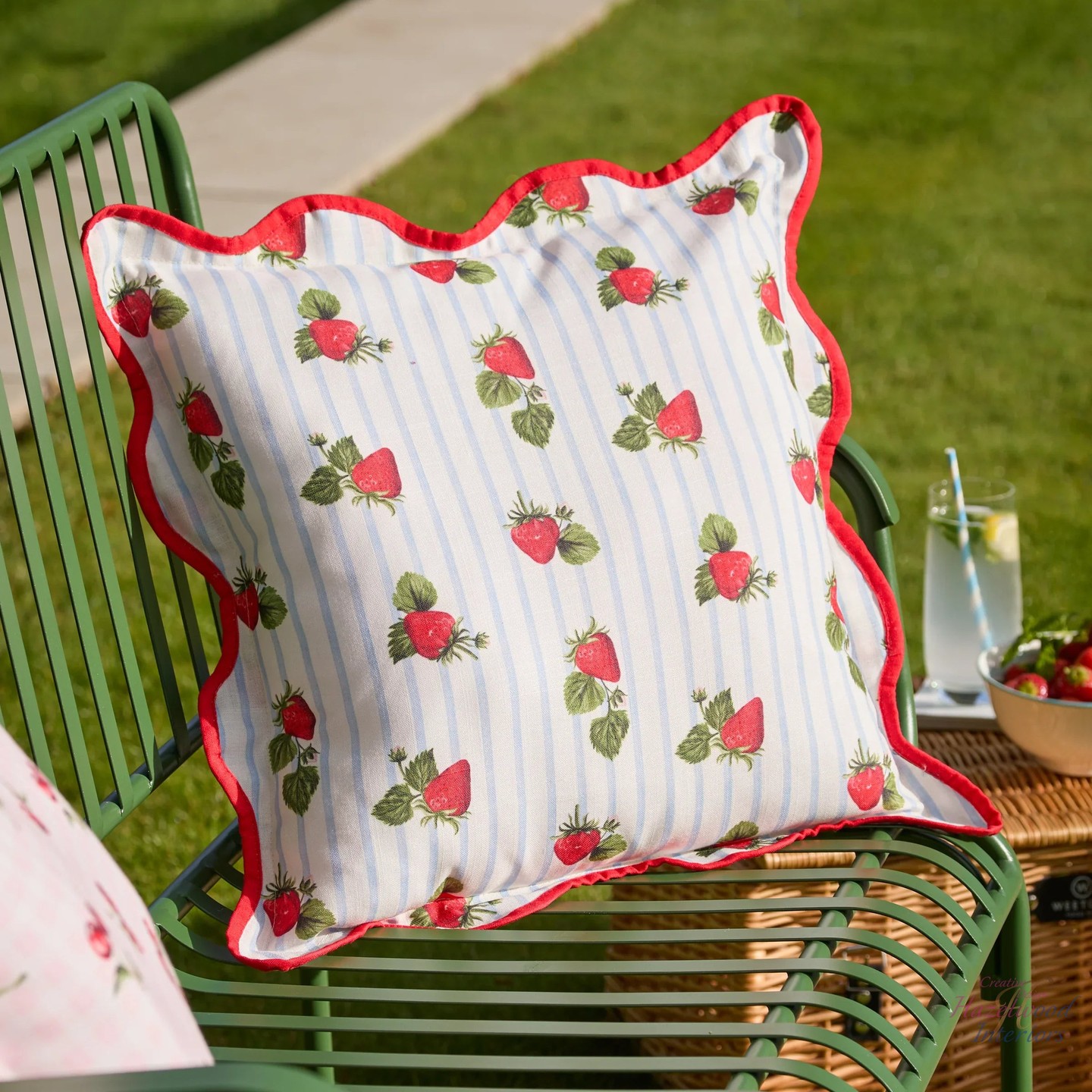 Who said outdoor spaces can't be vibrant and cozy? 

Transform your seating with our FRUITS STRAWBERRIES STRIPED OUTDOOR CUSHION in Blue. 🌼 

Imagine hand-painted strawberries paired with soft pastel stripes—perfect for livening up your garden or patio. 

This double-sided beauty is not just stylish; its water-repellent fabric ensures durability for any weather!

Available now for €21,00. 

Your outdoor oasis is just a cushion away! 

https://ssdlr.shop/l/ad7512ff 

#OutdoorLiving #HomeDecor #CushionGoals #SummerVibes #GardenStyle