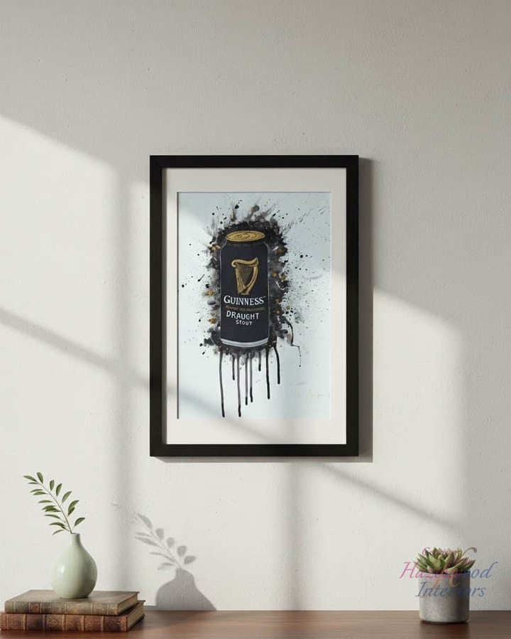 Did you know a piece of art can spark conversations just as much as a good pint? 

Meet the GUINNESS STOUT FRAMED ART PRINT by Jasper. 

A striking, modern twist on a classic Irish favorite, it’s perfect for home bars, kitchens, or any snug corner you love. 

With dynamic splatters and that eye-catching pop art style, it adds an unforgettable touch of energy to your space. 

Transform your walls and showcase your love for Guinness. Now at €110,00! 

Grab yours here: https://ssdlr.shop/l/455496fa

#HomeDecor #ArtLovers #Guinness #InteriorDesign #PopArt