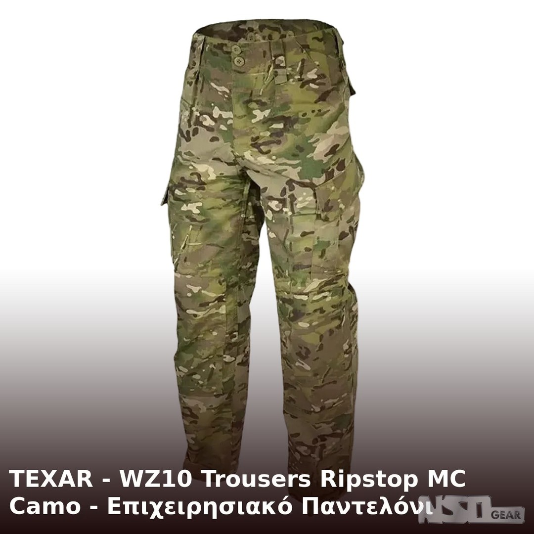 Ever tried pants that can keep up with your adventures? 

Meet the TEXAR WZ10 Trousers in MC Camo! 

Crafted for professionals and outdoor enthusiasts alike, these trousers blend durability and comfort. 

With Ripstop fabric, they’re built to resist tears and wear. You can focus on what matters, knowing you’re equipped with the best. 

Available now for €57,00. 

Don’t just wear pants, wear your passion! 

#TacticalGear #OutdoorAdventure #MCcamo #TEXAR #MilitaryStyle