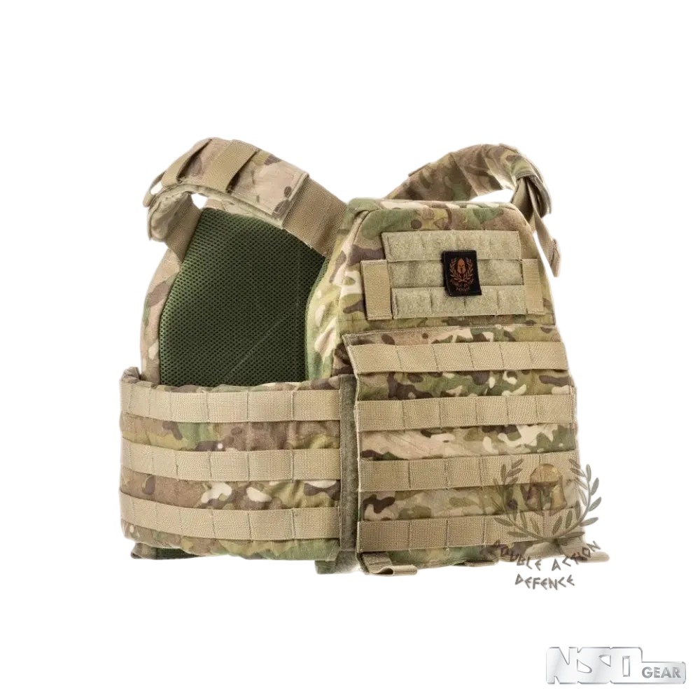 Did you know that comfort and protection can go hand in hand? 

Meet the Double Action ARIS SF Plate Carrier in Multicam – designed for those who demand both resilience and breathability. 

With an innovative quick-release system, you can gear up and get moving in seconds. The COOLMAX lining ensures optimal airflow, keeping you cool under pressure.

Whether you're a new recruit, police officer, or a security professional, this carrier has you covered. 

Now just €165,00! Don’t miss out!

👉 

#TacticalGear #PlateCarrier #NSOGear #Multicam #StayPrepared