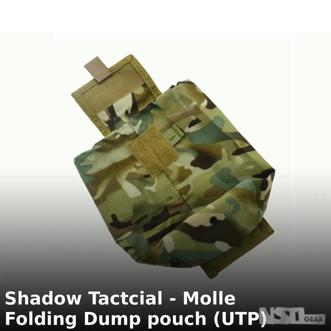 Ever find yourself juggling gear and wishing for an extra hand? 

Meet the Shadow Tactical - Molle Folding Dump Pouch. 

This game-changer is perfect for both military and tactical enthusiasts. 

Easily attaches to your gear, freeing you to focus on what matters. 

It folds away when you don’t need it, keeping your space clear and your load light.

Why struggle when you can simplify? 

Available now for €19,50: https://ssdlr.shop/l/cf072d46

#TacticalGear #MollePouch #ShadowTactical #MilitaryStyle #EverydayCarry
