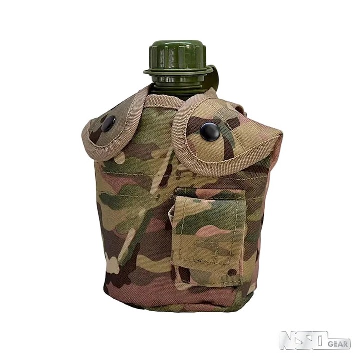 Did you know staying hydrated has never looked this good? 

Meet the TEXAR Canteen with Cover MC Camo! Perfectly designed to be your hydration companion in the field, this beauty holds 1 litre of your favorite refreshment. 

Its durable, BPA-free polymer keeps your water safe and fresh, while the stylish MC Camo cover not only protects it but also adds a touch of tactical flair. 

Available now for €17,00. 

Stay hydrated, stay stylish! 

#Hydration #TacticalGear #Outdoors #Canteen #NSOGear