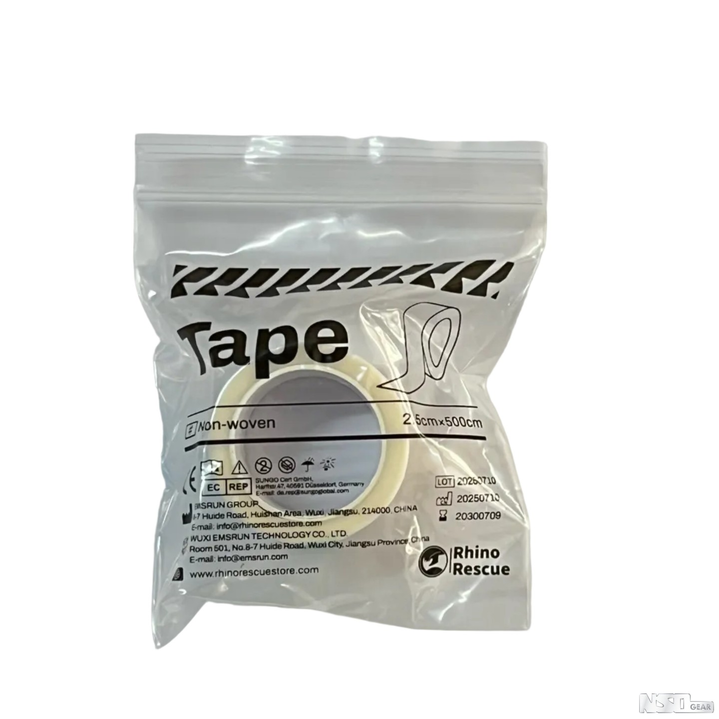 You're wrapping a torn backpack strap mid-hike when regular tape won't stick.

That's where Rhino Rescue Combat Tape saves the day. This heavy-duty tactical tape grips where others fail—perfect for stabilizing bandages, creating emergency splints, or quick gear repairs.

Whether you're building your trauma kit or fixing gear on the fly, this multi-purpose tape delivers when it counts.

Grab yours for €2,50 at 

#TacticalGear #CombatTape #RhinoRescue #GearRepair #IFAK