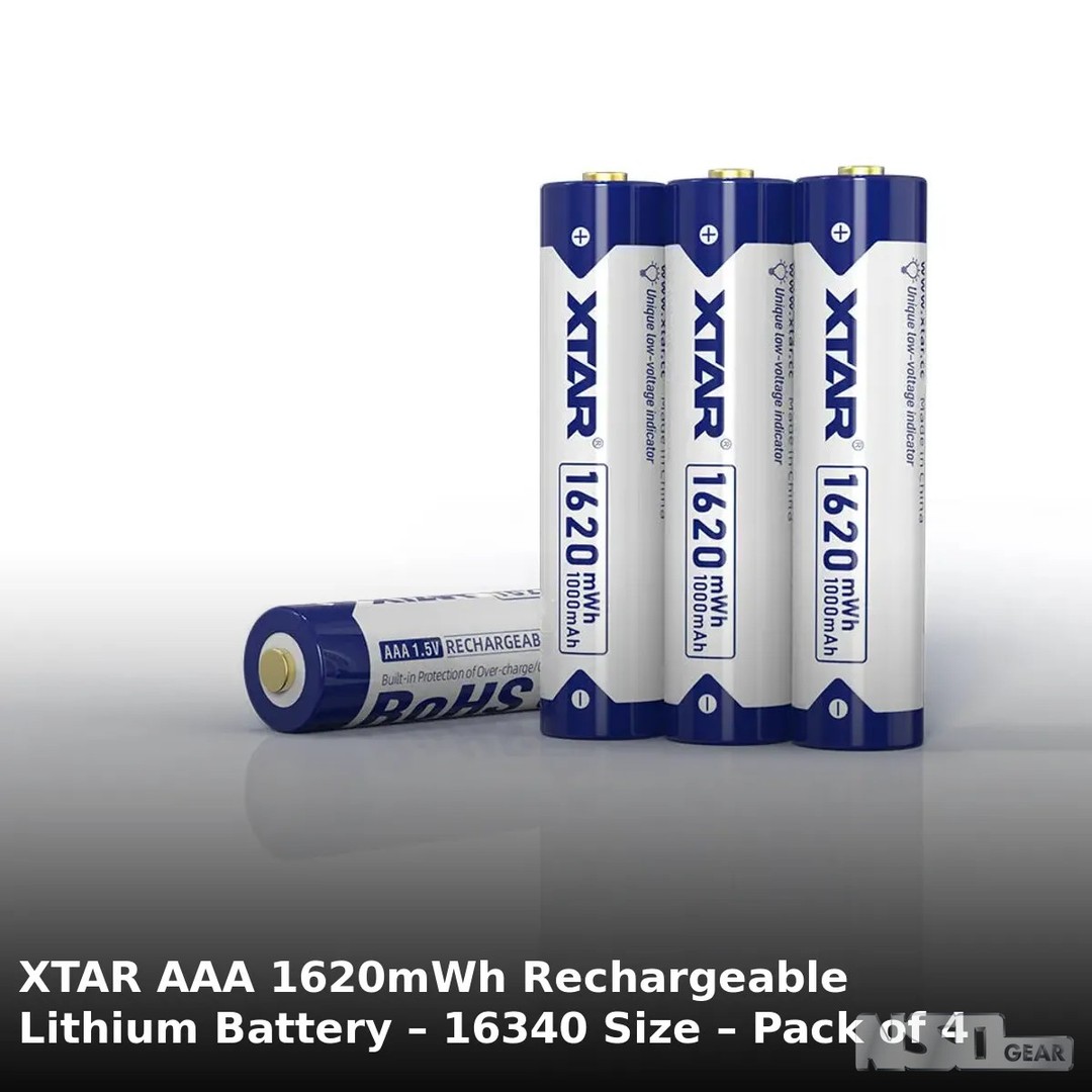 Ever wondered what keeps your devices powered without the guilt of waste? 

Meet the XTAR AAA 1620mWh Rechargeable Lithium Battery – your eco-friendly solution! 

This pack of 4 is perfect for gadgets that demand reliability without compromise. 

Make the switch and enjoy long-lasting energy with every use. 

Available now for €26,00! 

Hit the link and power up with purpose: 

#EcoFriendly #RechargeableBatteries #StayPowered #XTAR #SustainableLiving