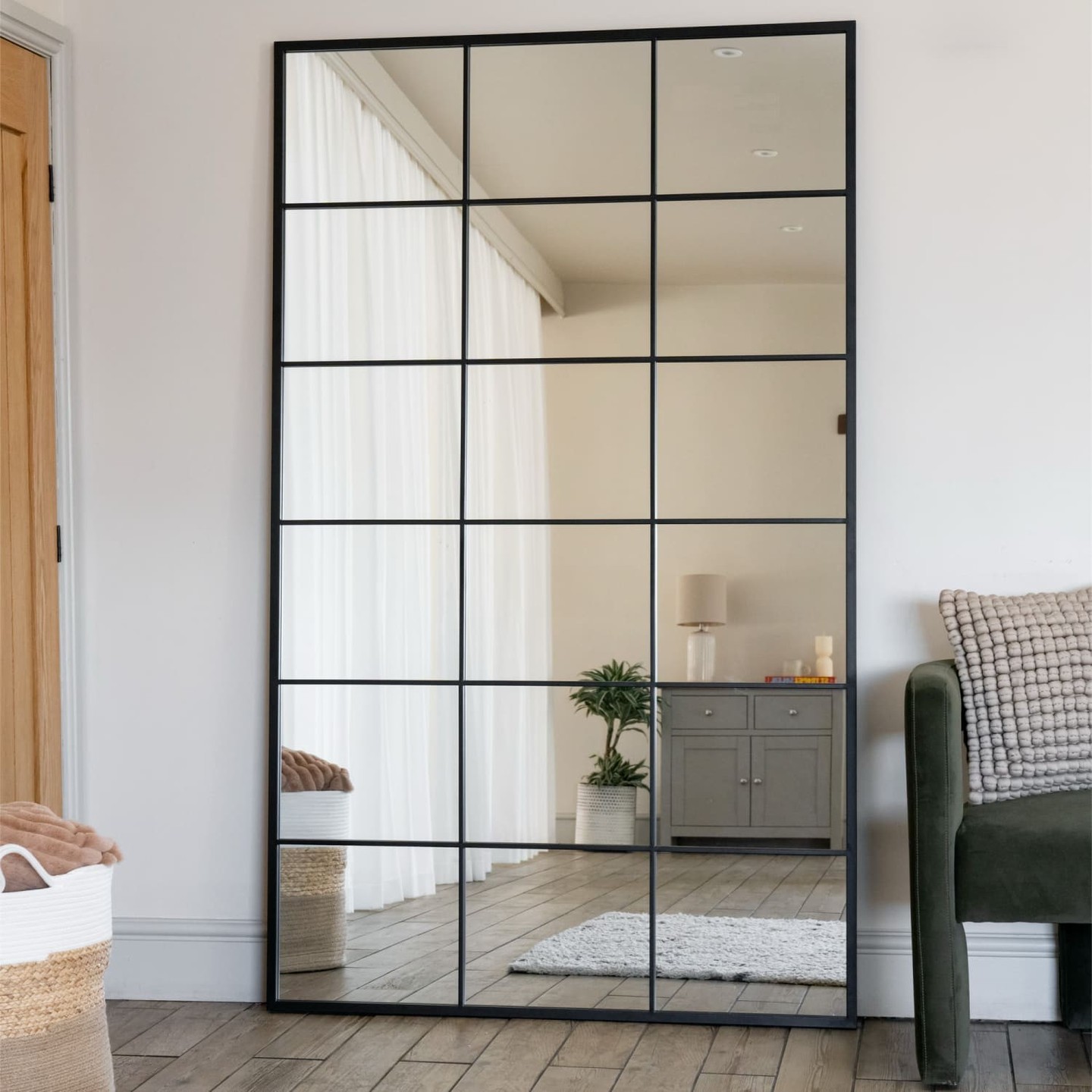 Ever thought a mirror could transform your space? The Kyō mirror does just that!

With its unique window pane design, this stunning piece doesn’t just reflect— it amplifies light and creates a sense of openness. 

Whether in your living room or bedroom, its stylish black metal frame effortlessly complements any decor while adding a chic touch. You won't just see your reflection; you’ll see a brighter, more inviting home.

Make it yours today for £399.95! 

👉 https://jobuhome.com/products/kyo-full-length-black-metal-rectangle-lattice-window-mirror-200cm 

#HomeDecor #MirrorMagic #InteriorDesign #JobuHome #ChicLiving