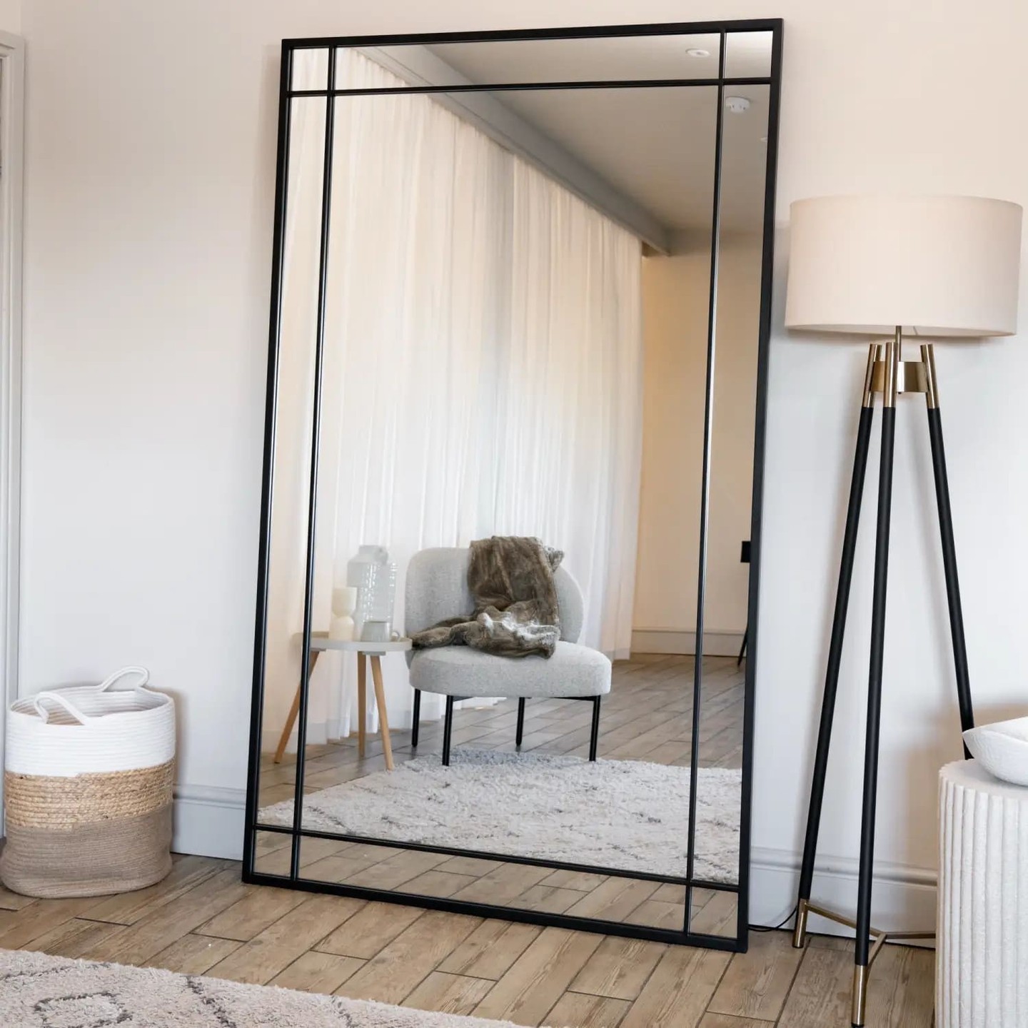 Ever wondered how a mirror can transform your space?

Meet the Aimi Black Metal Leaner Window Mirror, a stunning piece that brings drama and elegance to any room. 

At 180cm x 105cm, it’s not just a reflection—it’s an experience. 

Perfect for leaning or wall-mounting, this bold mirror enhances light and depth, making your space feel larger and more inviting.

Elevate your decor game with this timeless statement piece, available now for £339.95! 

Transform your home today: https://jobuhome.com/products/aimi-full-length-black-metal-rectangle-window-mirror-180cm-x-105cm

#HomeDecor #InteriorDesign #StatementPiece #Mirrors #JōbūHome
