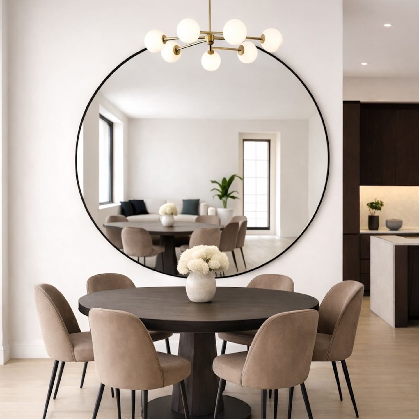 Ever thought a mirror could make a room feel bigger and bolder? 🪞✨

Meet the Rei - a stunning 150cm round mirror that effortlessly elevates your space. Its sleek black frame isn’t just a design choice; it’s a statement piece that pulls any room together.

Whether you hang it above your favorite furniture or lean it against a wall, you’re guaranteed to create an eye-catching focal point.

Transform your interiors today for only £329.95! 

Shop now: https://jobuhome.com/products/rei-extra-large-round-black-metal-circle-mirror-150cm-x 

#InteriorDesign #HomeDecor #StatementPiece #Mirrors #JōbūHome