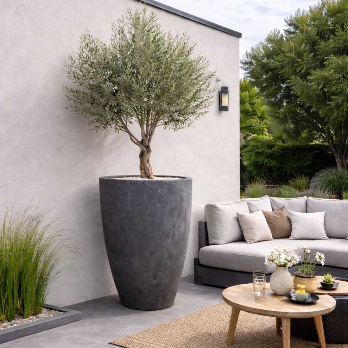 Imagine transforming your space with one striking piece! 
The Vessara Onyx Dusk isn’t just a planter; it's a statement. 🌿 

Standing at a stunning 100cm, its robust design brings height and elegance to gardens, entrances, or interiors. 
Crafted from quality concrete, it’s strong enough for small trees or tall grasses, making every plant a showstopper.

Available now for £899.95. 
Elevate your garden game and make your home a masterpiece! 

https://jobuhome.com/products/vessara-onyx-dusk-100cm-xxl-concrete-tall-vase-planter-172l-round 

#GardenGoals #HomeDecor #PlanterLove #Vessara #ConcretePlanters