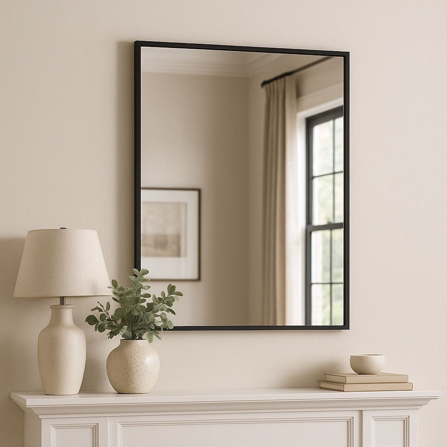 Do mirrors really reflect who you are? 
The Takara Black Metal Rectangle Mirror adds a touch of modernity to any space and helps brighten up your rooms with its sleek design. 

Perfect for those cozy corners or above your vanity, its minimalist frame seamlessly blends into any décor. 

Transform your entryway or bathroom with style and clarity. 

Ready to elevate your home aesthetic? 
Now at £125.96, this mirror is a must-have! 

👉 Grab yours here: https://jobuhome.com/products/takara-black-metal-rectangle-mirror-70cm-x-50cm 

#HomeDecor #InteriorDesign #StyleUpgrade #Mirrors #JōbūHome