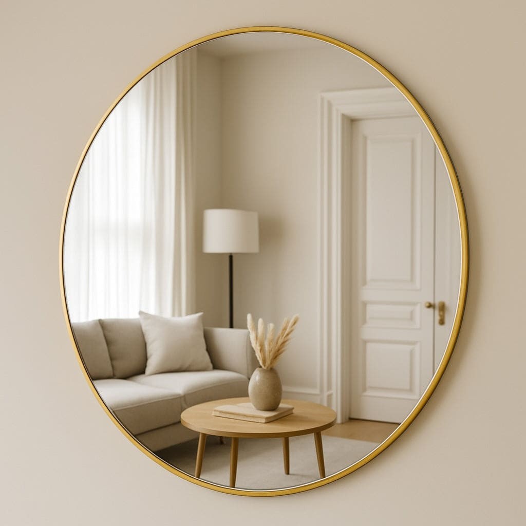 A mirror that defines spaces? Yes, please! ✨

Meet the Rei Extra Large Round Gold Mirror — a stunning 150cm statement piece that's not just about reflection. 

Its golden elegance enhances your room's natural light, making any space feel more open and inviting. Perfect for high ceilings, it adds warmth and sophistication to your interior design.

Transform your home into a sanctuary of style. 

Available now for £329.95 
https://jobuhome.com/products/rei-extra-large-round-gold-metal-circle-mirror-150cm-x

#HomeDecor #InteriorDesign #MirrorMagic #LuxuryLiving #JōbūHome