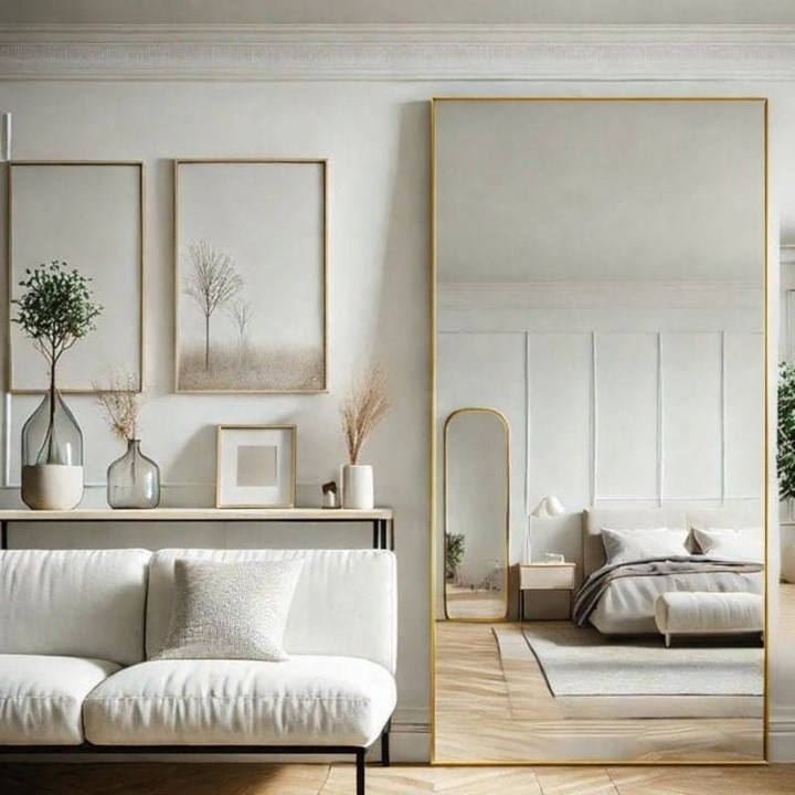 Ever noticed how a mirror can completely transform a space? 

Meet the Takara Full Length Gold Metal Rectangle Mirror. 
This stunning piece doesn't just reflect your beauty; it elevates your entire room.

With its sleek matte gold frame and generous size, 
it adds warmth and elegance, whether above a sideboard or as a chic dressing mirror.

Available now for £239.95—your home deserves this touch of luxury!

Transform your space today! 
https://jobuhome.com/products/takara-full-length-gold-metal-rectangle-mirror-180cm-x-90cm

#HomeDecor #LuxuryLiving #Mirrors #InteriorDesign #JōbūHome