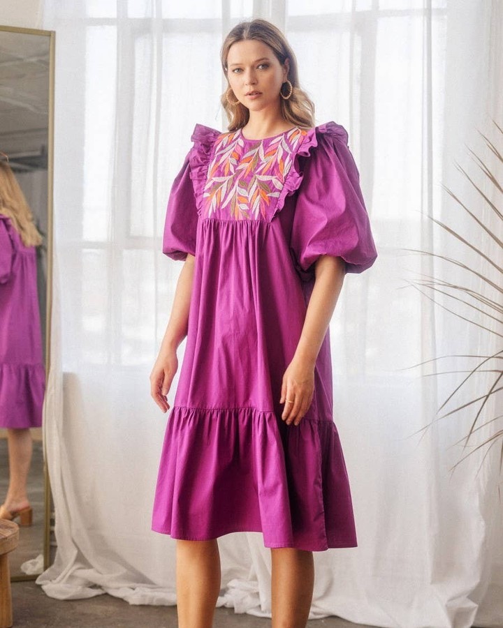 Who said comfort can’t be chic? 

The Mulberry Poplin Ruffled Midi Dress is here to prove that style doesn’t mean sacrificing ease. 

With its playful ruffles and flattering fit, you’ll feel fabulous at any spring gathering. 

Dressed up for brunch? Check. Chilling in the park? Double check! 

All of this can be yours for only $55.00. 

Step into a world where sophistication meets lively fun. 

Grab yours now: https://shopalexlayne.com/products/plus-solid-poplin-ruffled-midi-dress-mulberry-1xl 

#SpringStyle #CurvyFashion #MidiDress #AlexLayneBoutique #FashionDeals