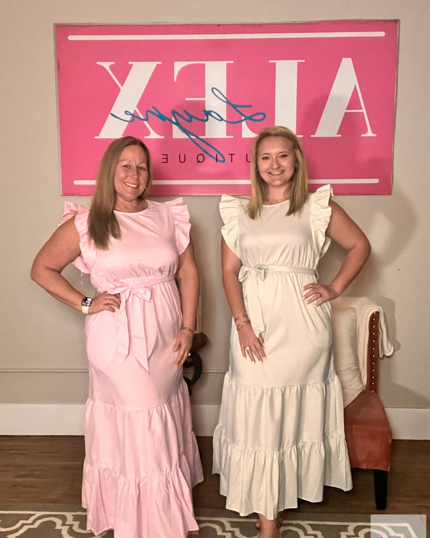 Who says comfort can't be chic? 🌸

This Tiered Maxi Dress in soft pink is your new go-to for effortless style. With flutter cap sleeves and a self-tie waist, it flatters every figure while keeping you comfy. Plus, those side pockets? Total game-changer!

Grab yours now: 
https://shopalexlayne.com/products/tiered-maxi-dress-pink-2-2-2s-m-l 

#Dresses #SpringCollection #SummerStyle #EasterFashion #MaxiDress
