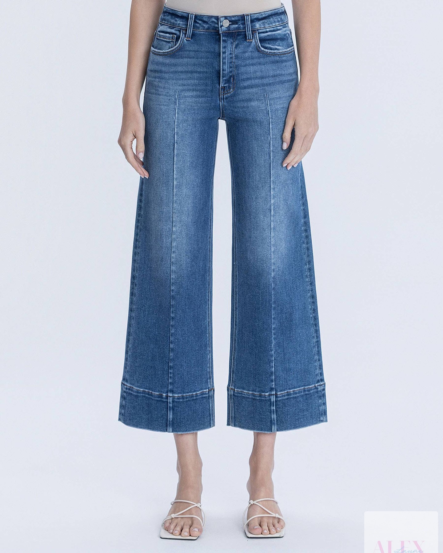 Who said comfort can't be stylish? 

Our Golden Aura HEM PIN TUCK ANKLE WIDE JEANS are here to change the game! With a high rise waist and comfy stretch denim, you’ll feel as good as you look. Perfect for any occasion, these jeans will elevate your wardrobe effortlessly. 

https://shopalexlayne.com/products/high-rise-trouser-hem-pin-tuck-ankle-wide-jeans-t6992-golden-aura-26 

#FallFashion #WideLegJeans #ComfortStyle #DenimLove