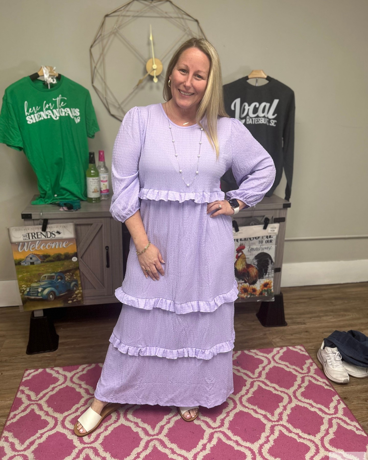 Looking for a dress that combines comfort and style? 

The Lilac Tiered Midi Dress is your new go-to! With its flowy design and convenient side pockets, it’s perfect for any occasion—work, church, or weekend gatherings. 

Feel confident and chic in this versatile piece! 

https://shopalexlayne.com/products/plus-classic-solid-color-tiered-ruffle-midi-dress-cd43897-pink-1x-2x-3x2-2-2 

#CurvyFashion #Dresses #SpringCollection