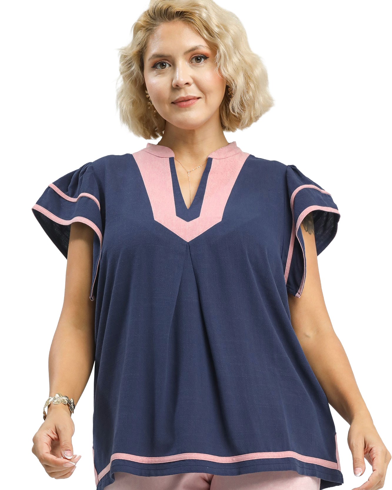 Looking for that perfect blend of comfort and style? 

Our Ruffle Sleeve Top in Navy is just what you need! With its lightweight linen blend and chic contrast trim, it’s perfect for those sunny days. Dress it up or down – you’ll feel fabulous no matter the occasion! 

https://053c9in8yew7il58-56107663554.shopifypreview.com/products_preview?preview_key=1e3c9d8e6c293f2260b27452fd8b2989 

#SpringCollection #SummerStyle #CurvyFashion #Tops #Sale