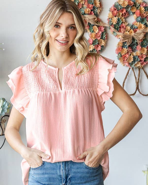 Who says comfort can't be stylish? 

Our Peach Crinkle Smocked Top combines a relaxed fit with playful double ruffle sleeves. Perfect for sunny days or casual outings, it adds a touch of flair to any outfit. 

Grab yours now and embrace effortless style! 

https://shopalexlayne.com/products/solid-crinkle-smocked-detail-v-notch-ruffle-blouse-t5488xl-peach-1x 

#CurvyFashion #SpringStyle #SummerVibes #Tops #FashionFinds
