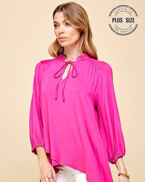 Brighten up your wardrobe with a pop of fuchsia! 🌸 

Our Fuchsia Collar Wrap Top is not just a style statement; it’s designed to flatter every curve while keeping you comfy. Perfect for spring outings or casual days, this top will have you feeling fabulous all day long. 

https://shopalexlayne.com/products/st4061p-plus-solid-collar-band-wrap-top-with-tie-laces-fuchsia-1x 

#SpringFashion #CurvyStyle #WrapTop #FashionFinds #ShopNow